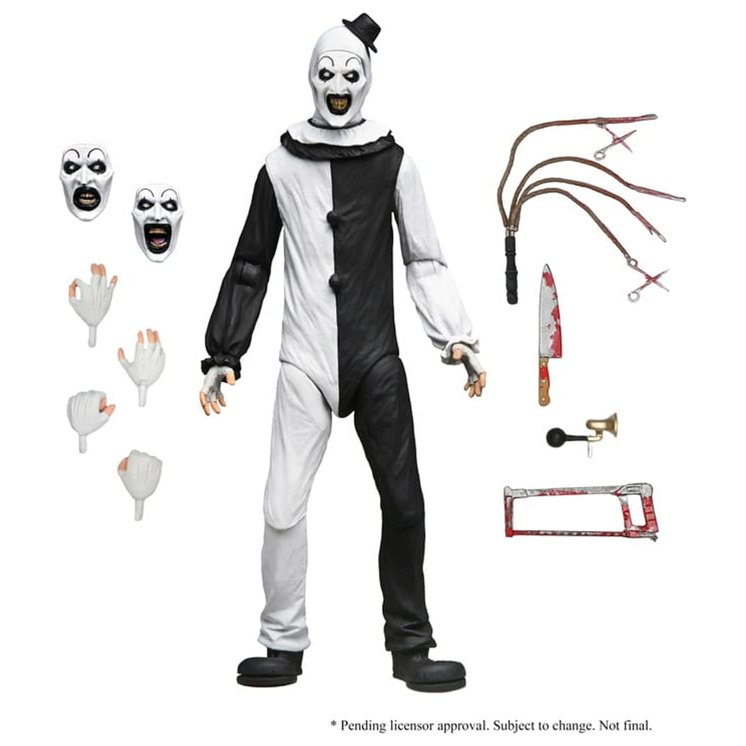 Terrifier Actionfigur 1/4 Art the Clown 45 cm Produktfoto