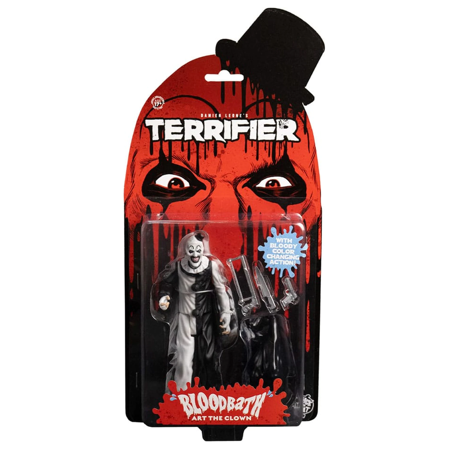 Terrifier Actionfigur Art the Clown 13 cm Produktfoto