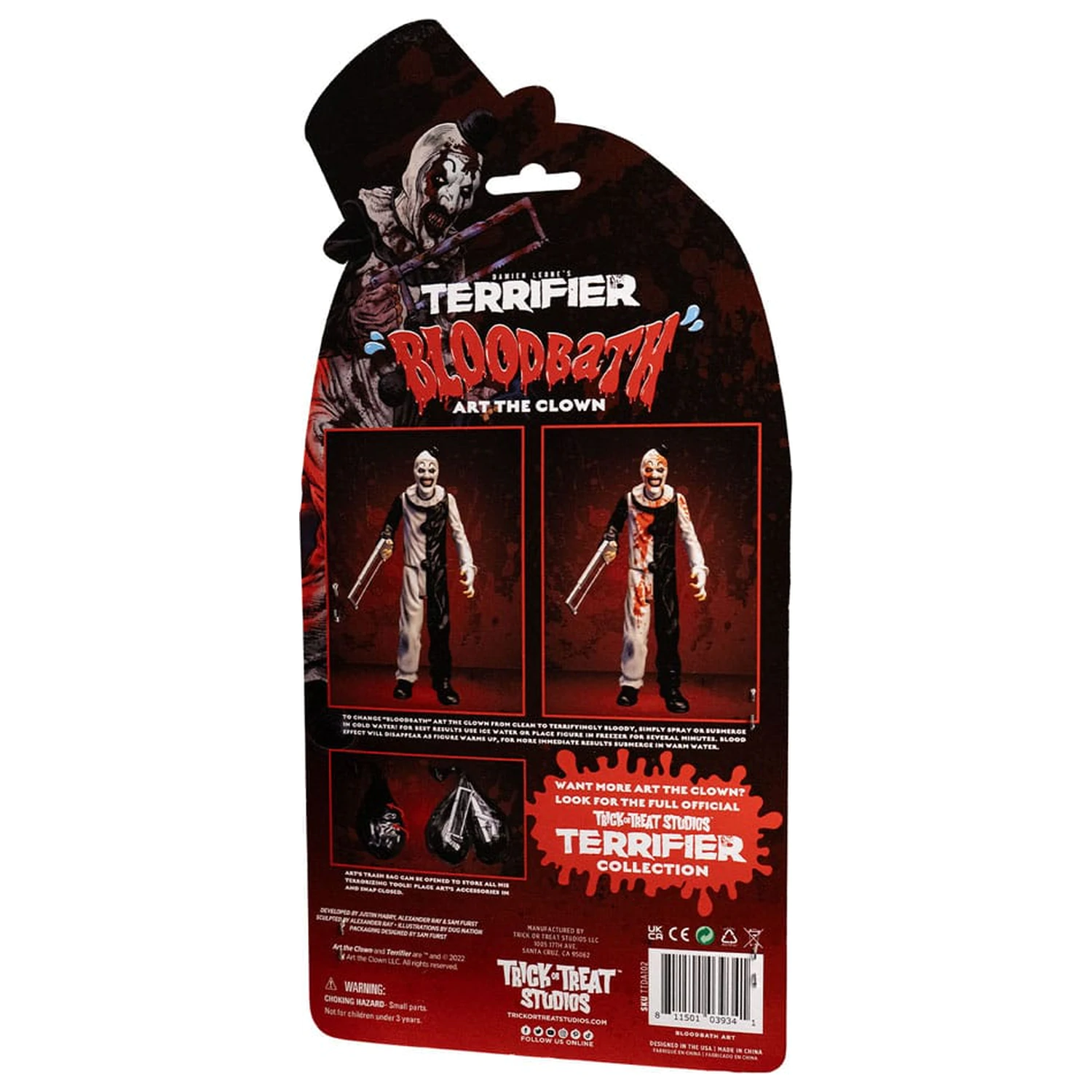 Terrifier Actionfigur Art the Clown 13 cm Produktfoto