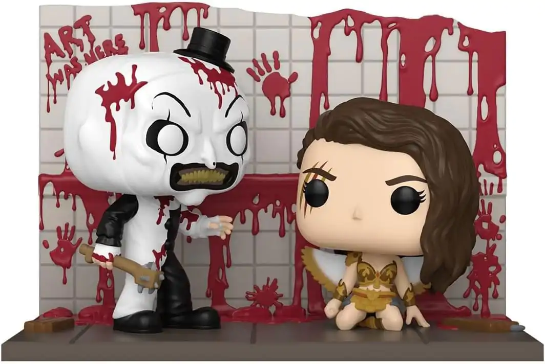 Terrifier 2 Funko POP Moments Vinyl Figuren Art vs Sienna 9 cm Produktfoto