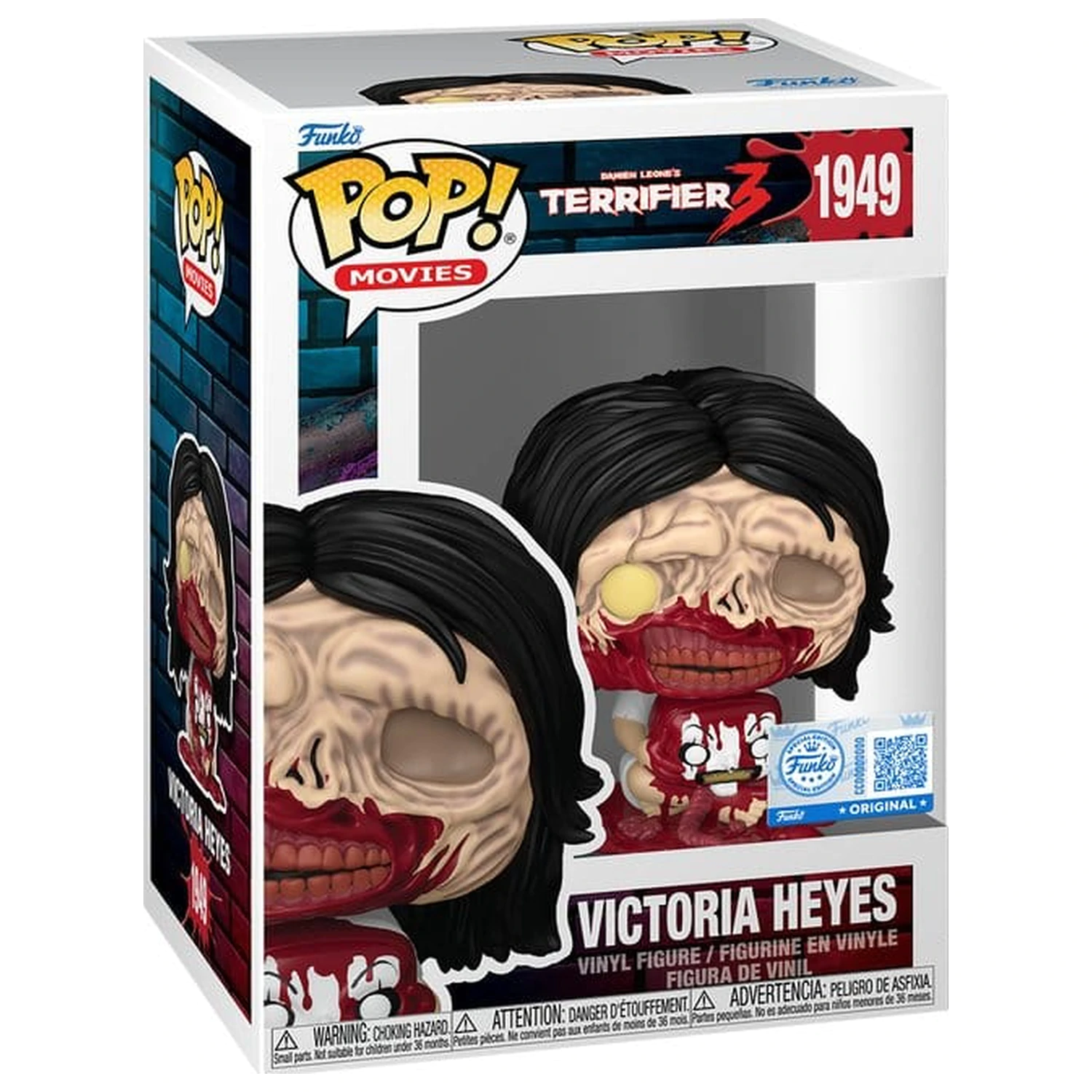 Terrifier 2 Funko POP! Movies Vinyl Figur Victoria Heyes heo exklusive 9 cm Produktfoto