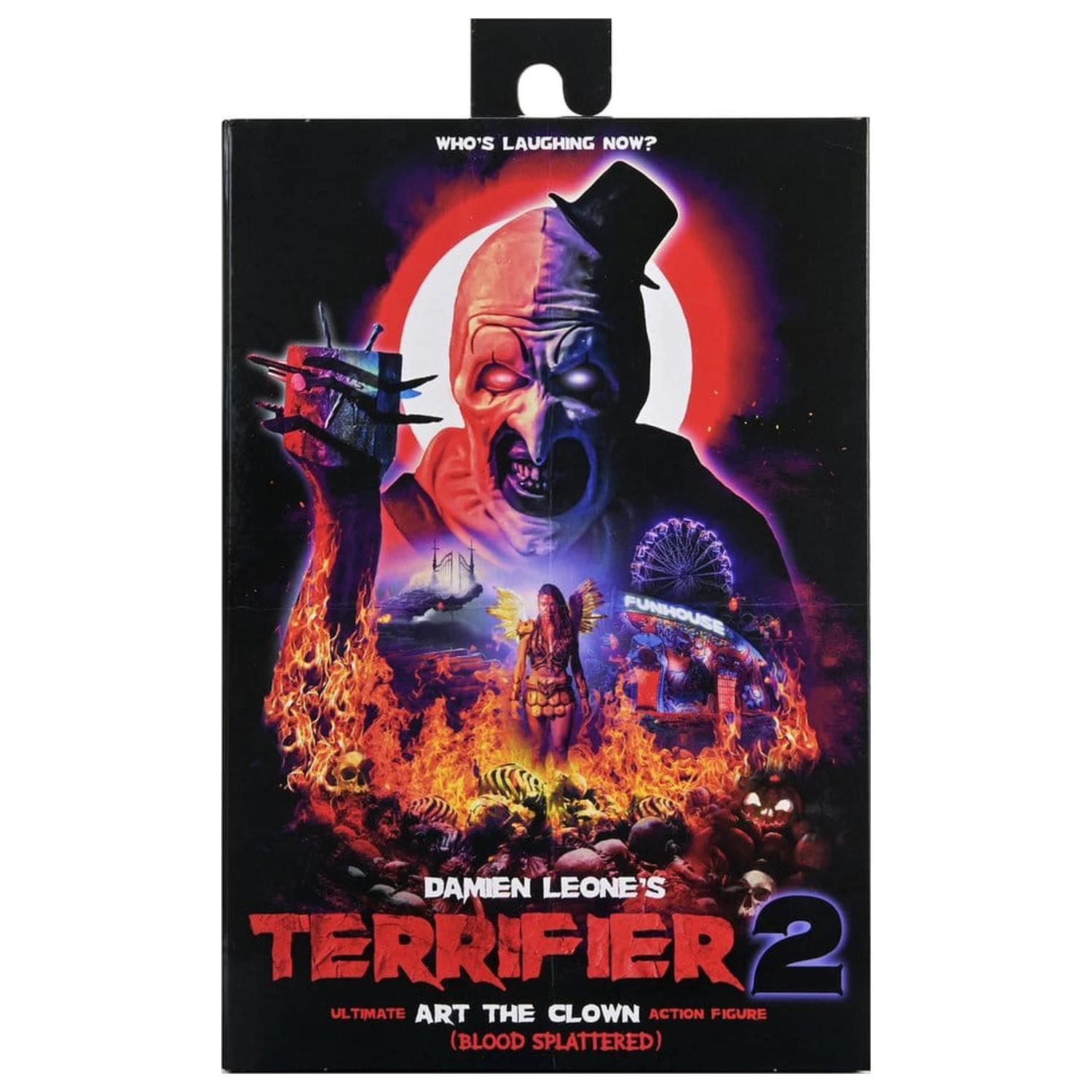 Terrifier 2 Ultimate Actionfigur Art the Clown (Blutbespritzt) 18 cm Produktfoto