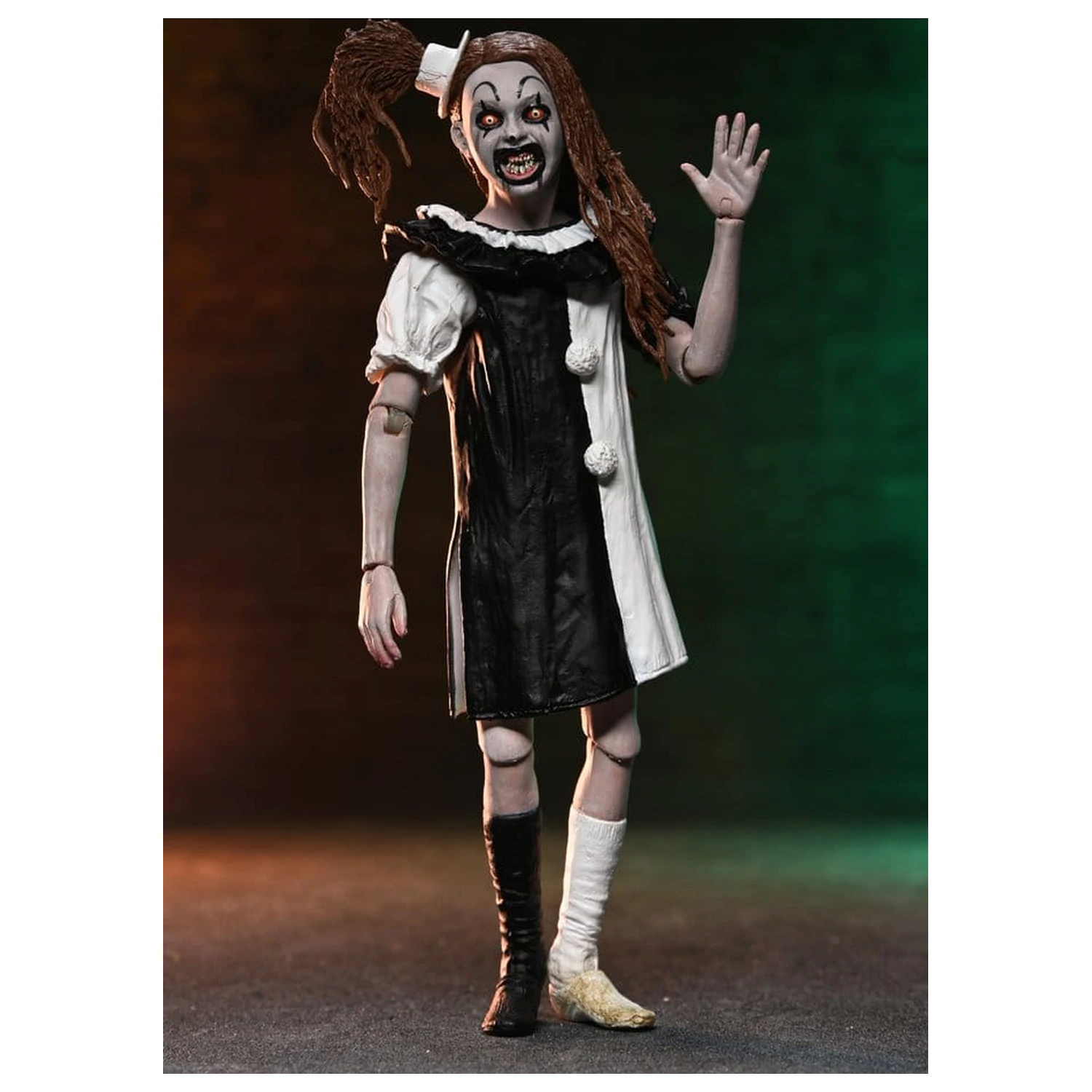 Terrifier 2 2er-Pack Action-Figuren Ultimate Art the Clown & Little Pale Girl 18 cm Produktfoto