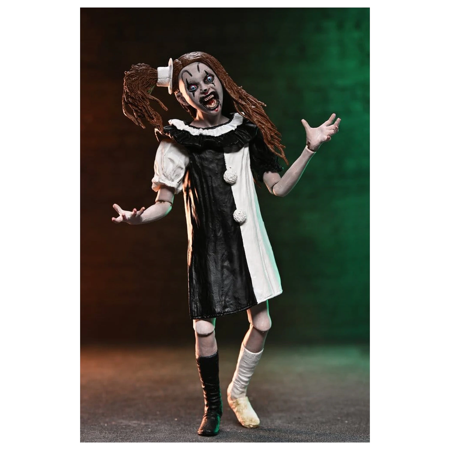 Terrifier 2 2er-Pack Action-Figuren Ultimate Art the Clown & Little Pale Girl 18 cm Produktfoto