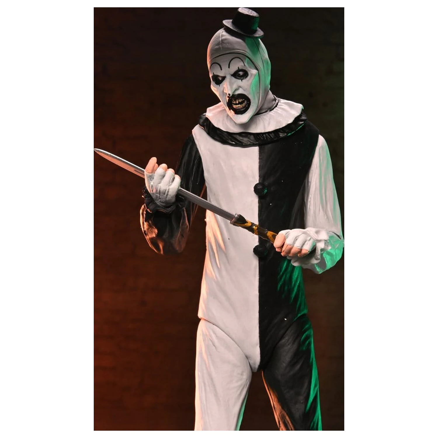 Terrifier 2 2er-Pack Action-Figuren Ultimate Art the Clown & Little Pale Girl 18 cm Produktfoto