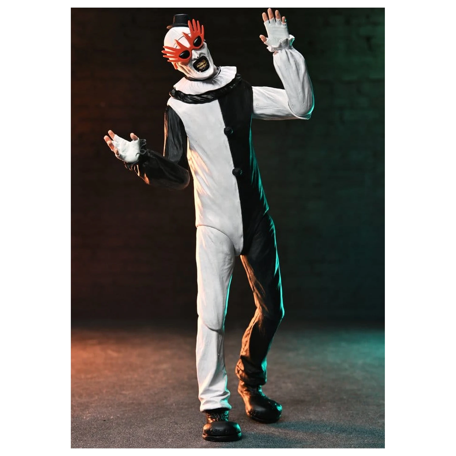 Terrifier 2 2er-Pack Action-Figuren Ultimate Art the Clown & Little Pale Girl 18 cm Produktfoto