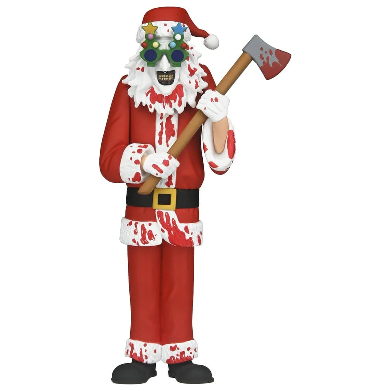 Terrifier 3 Toony Terrors Actionfigur Santa Suit Art the Clown (Bloody Version) 15 cm Produktfoto