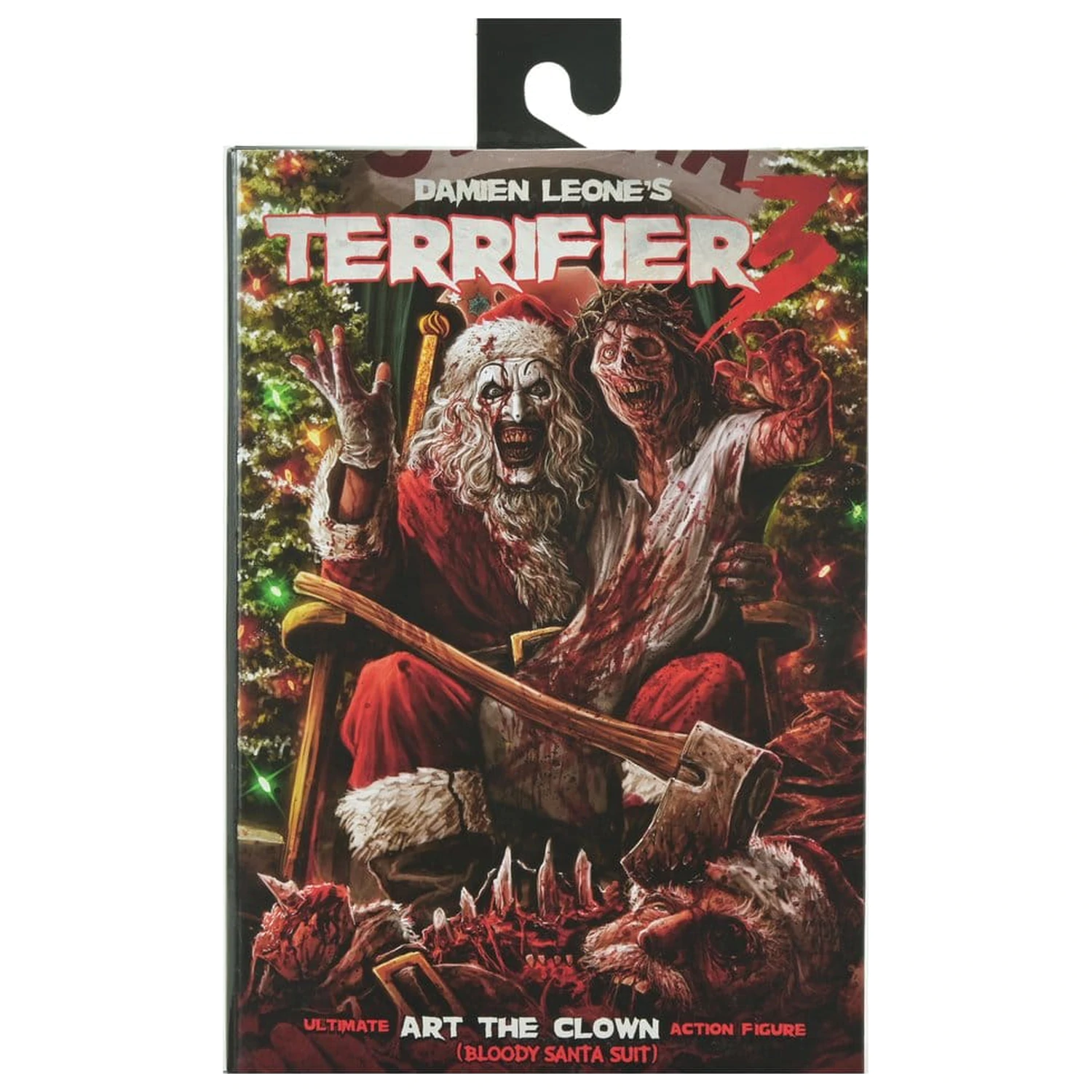 Terrifier 3 Actionfigur Ultimate Santa Suit Art the Clown (Bloody Version) 18 cm Produktfoto