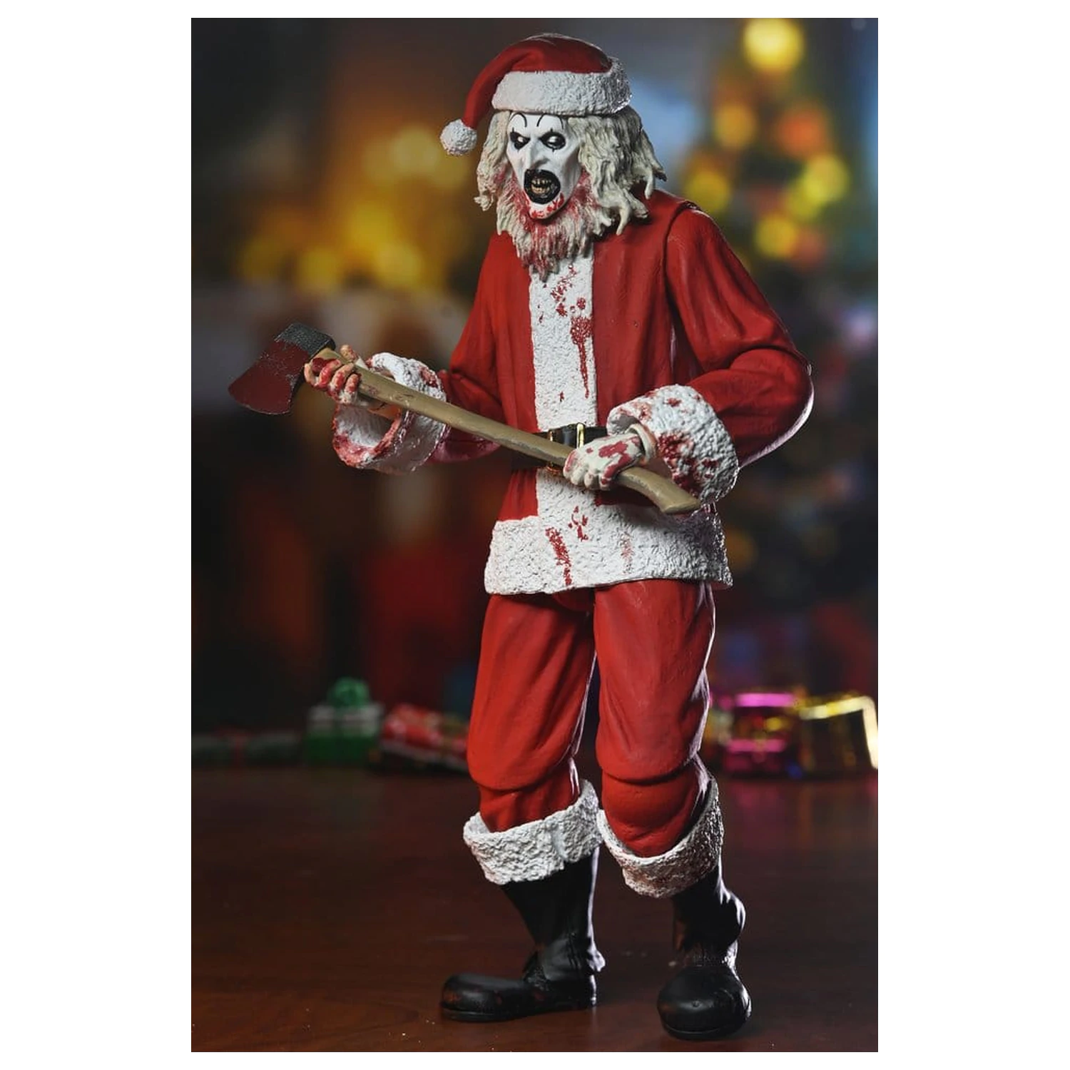Terrifier 3 Actionfigur Ultimate Santa Suit Art the Clown (Bloody Version) 18 cm Produktfoto