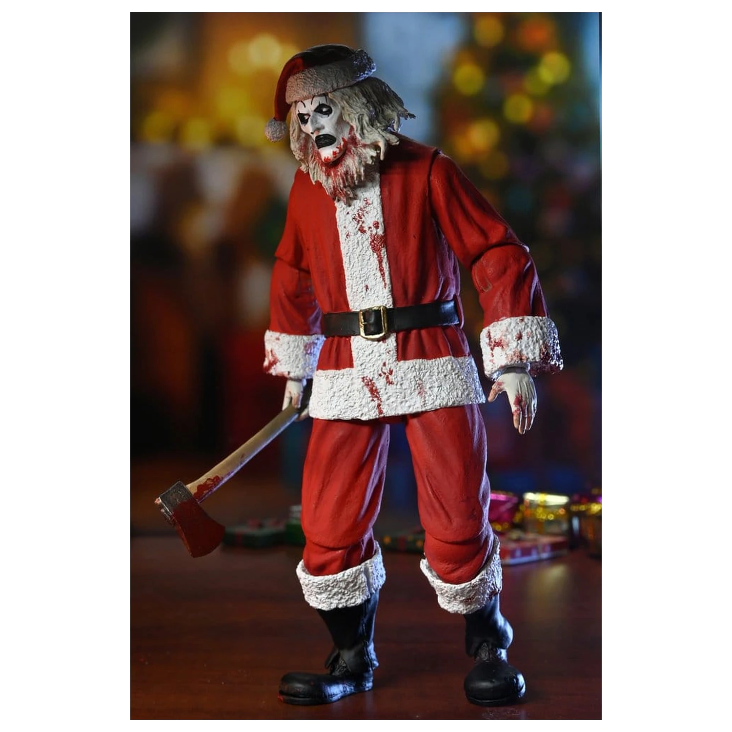 Terrifier 3 Actionfigur Ultimate Santa Suit Art the Clown (Bloody Version) 18 cm Produktfoto