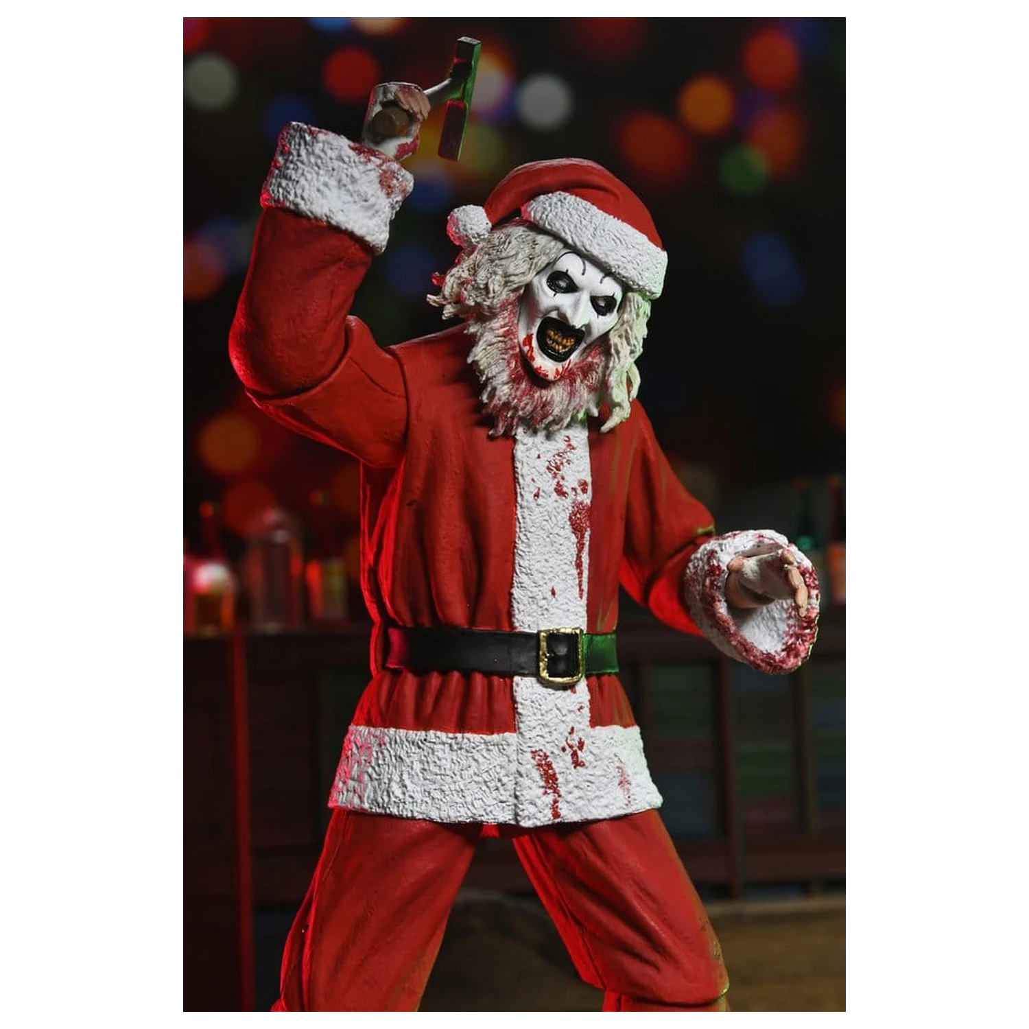 Terrifier 3 Actionfigur Ultimate Santa Suit Art the Clown (Bloody Version) 18 cm Produktfoto