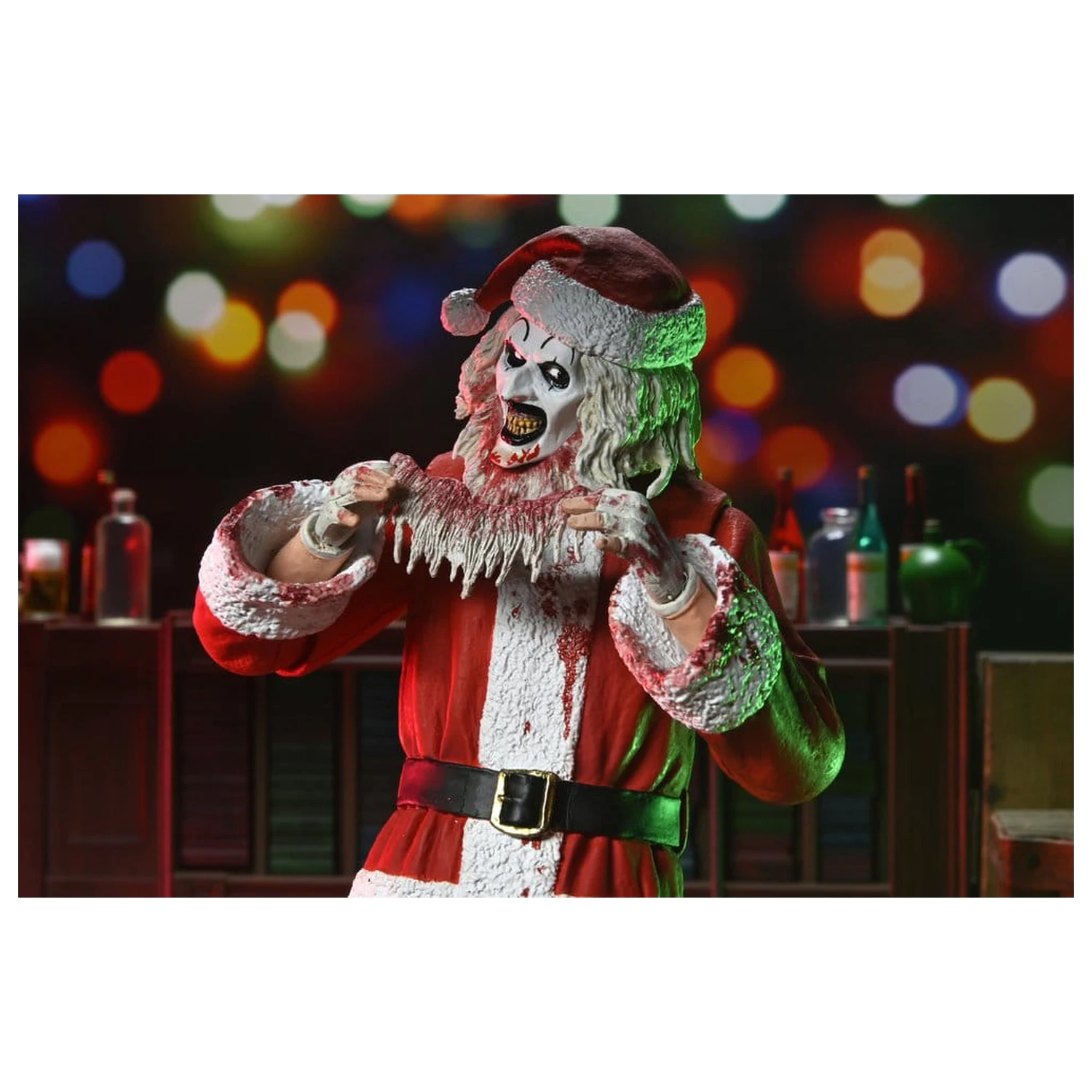Terrifier 3 Actionfigur Ultimate Santa Suit Art the Clown (Bloody Version) 18 cm Produktfoto