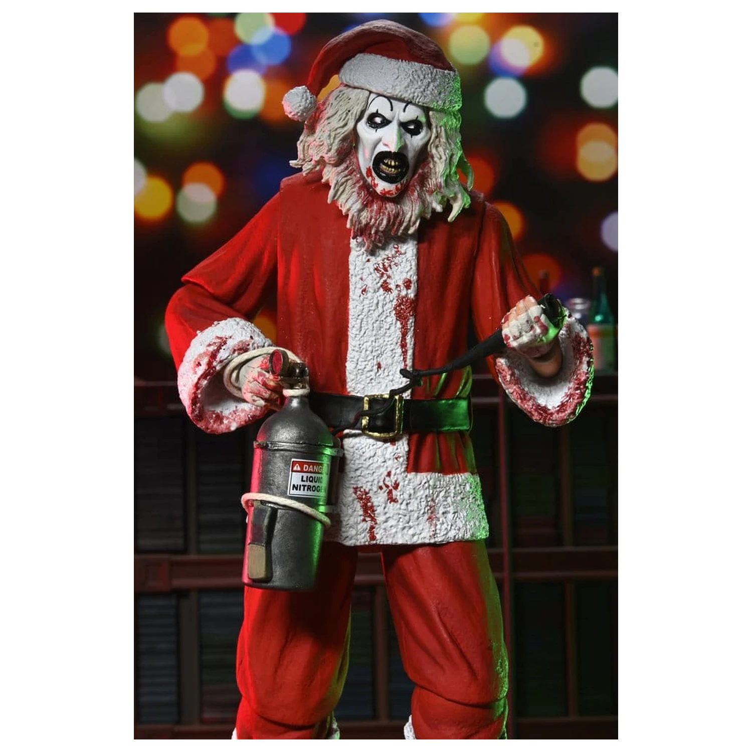Terrifier 3 Actionfigur Ultimate Santa Suit Art the Clown (Bloody Version) 18 cm Produktfoto