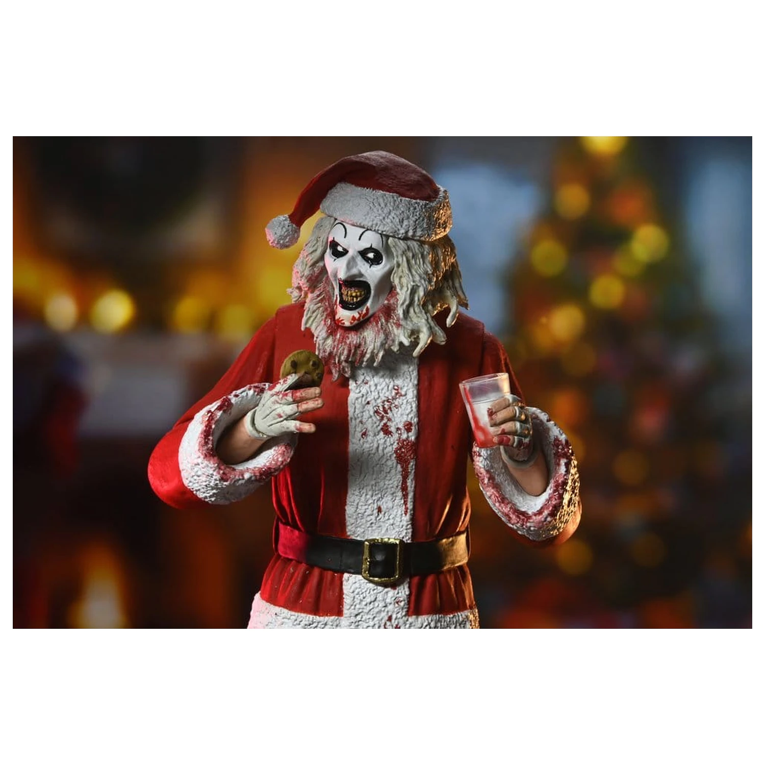 Terrifier 3 Actionfigur Ultimate Santa Suit Art the Clown (Bloody Version) 18 cm Produktfoto