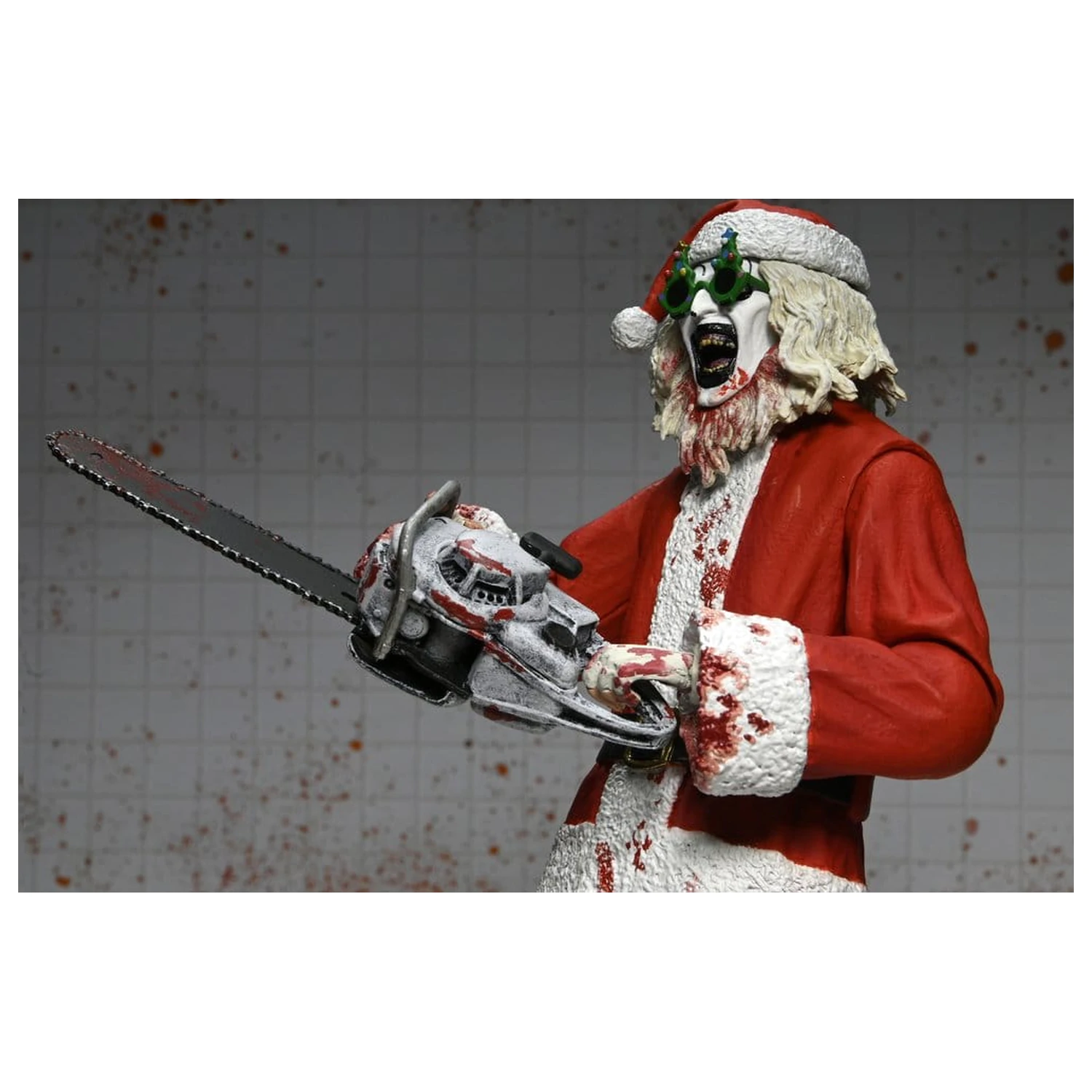 Terrifier 3 Actionfigur Ultimate Santa Suit Art the Clown (Bloody Version) 18 cm Produktfoto