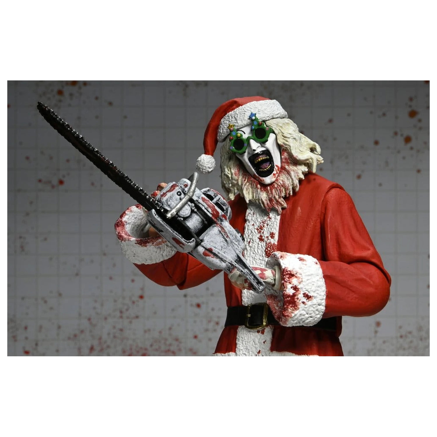 Terrifier 3 Actionfigur Ultimate Santa Suit Art the Clown (Bloody Version) 18 cm Produktfoto