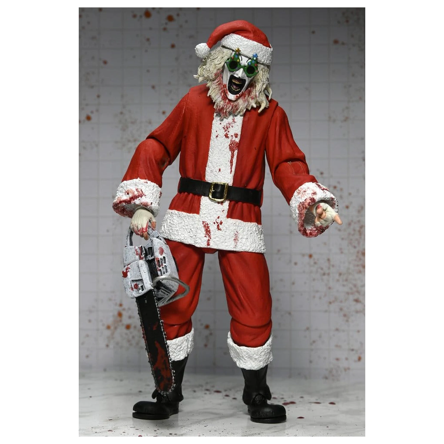 Terrifier 3 Actionfigur Ultimate Santa Suit Art the Clown (Bloody Version) 18 cm Produktfoto