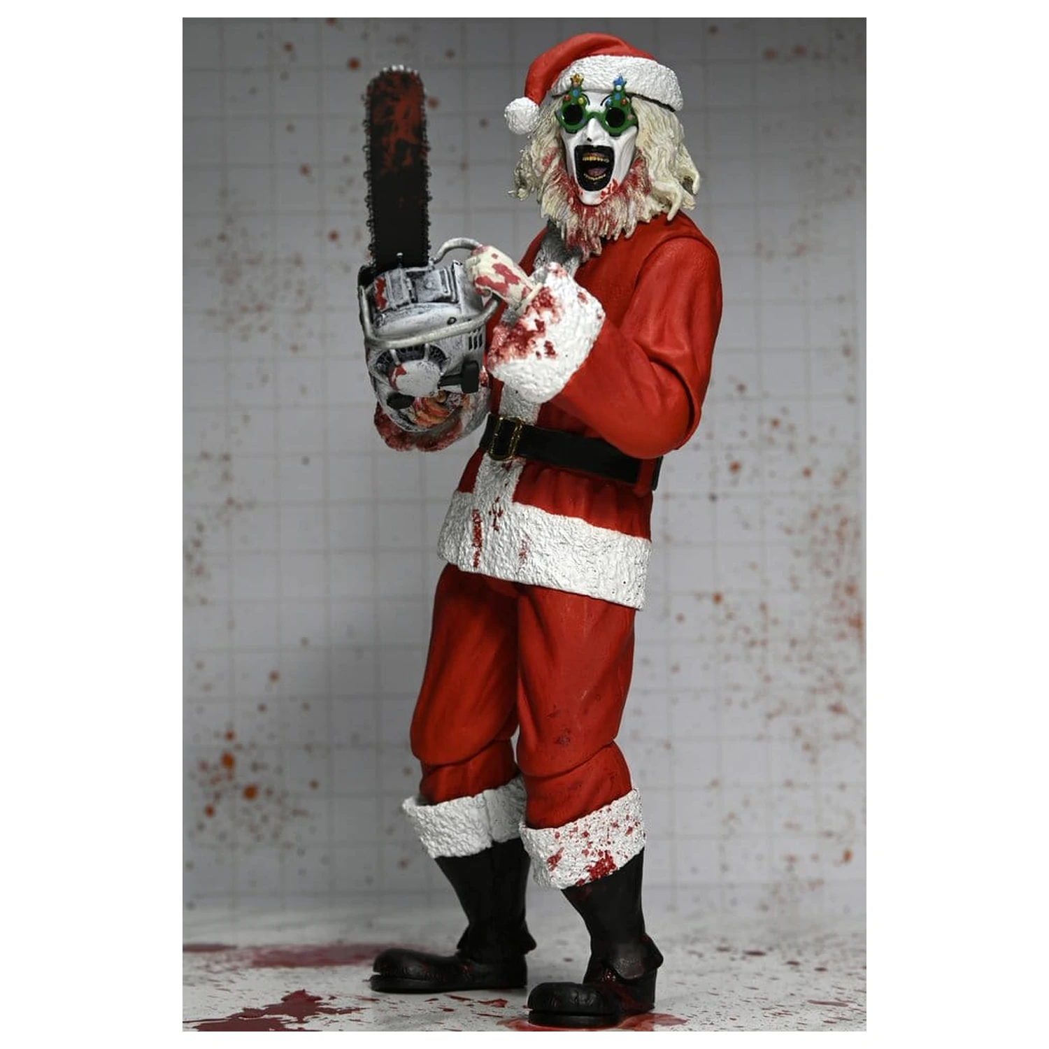 Terrifier 3 Actionfigur Ultimate Santa Suit Art the Clown (Bloody Version) 18 cm Produktfoto