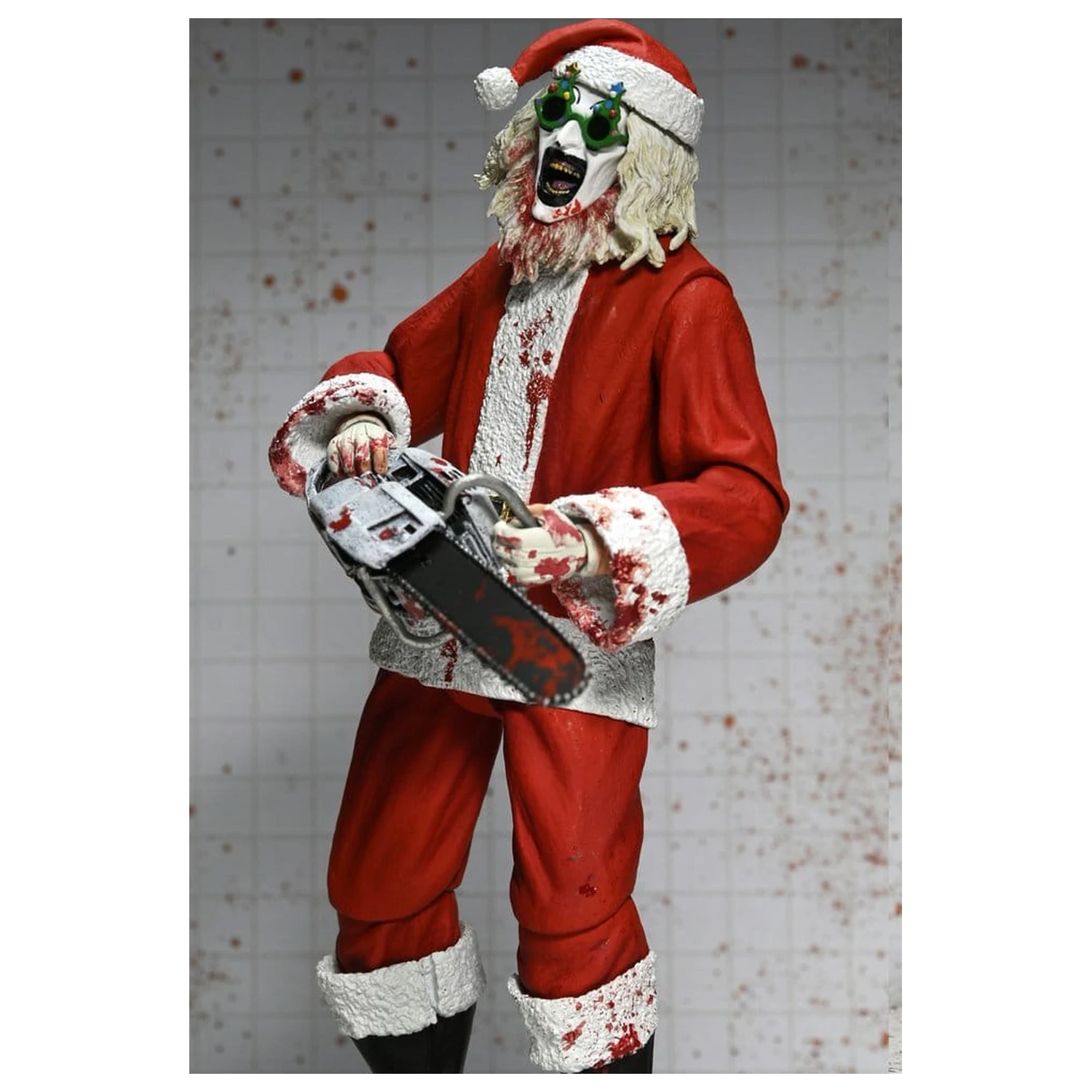 Terrifier 3 Actionfigur Ultimate Santa Suit Art the Clown (Bloody Version) 18 cm Produktfoto