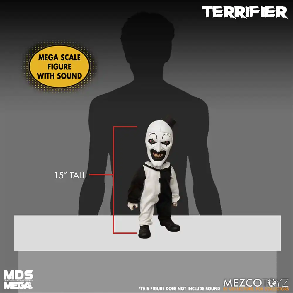 Terrifier MDS Mega Scale Puppe Art the Clown with Sound 38 cm termékfotó