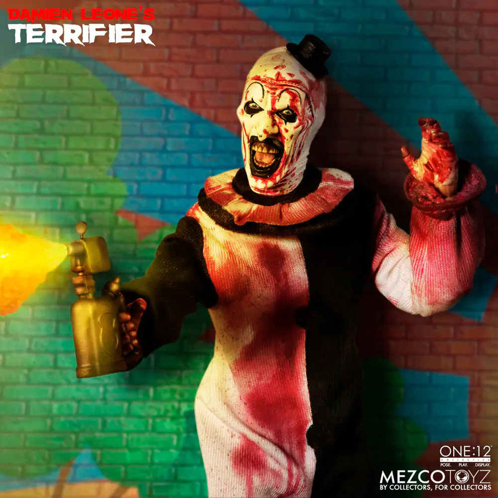 Terrifier One:12 Art the Clown Figur 18cm termékfotó