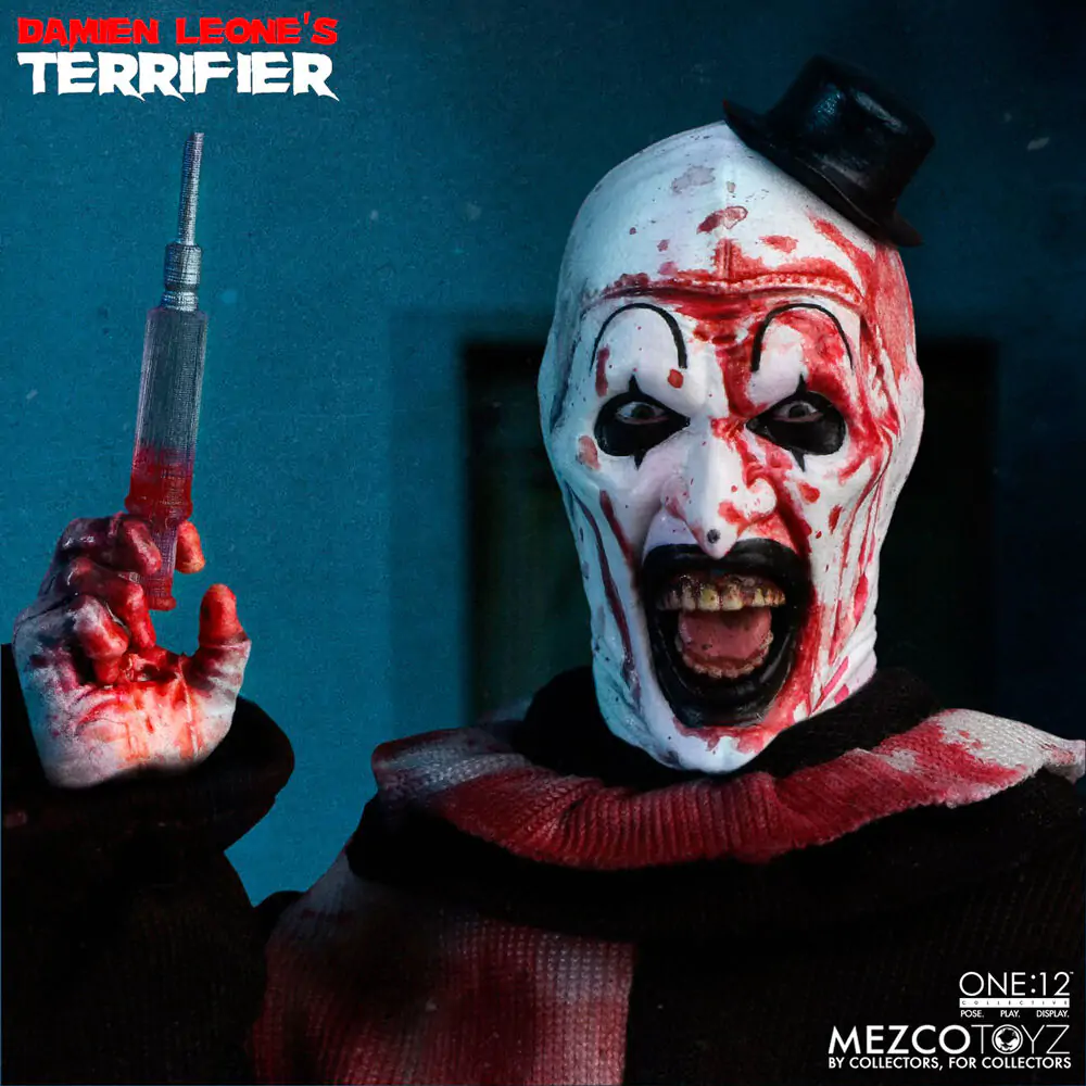 Terrifier One:12 Art the Clown Figur 18cm termékfotó