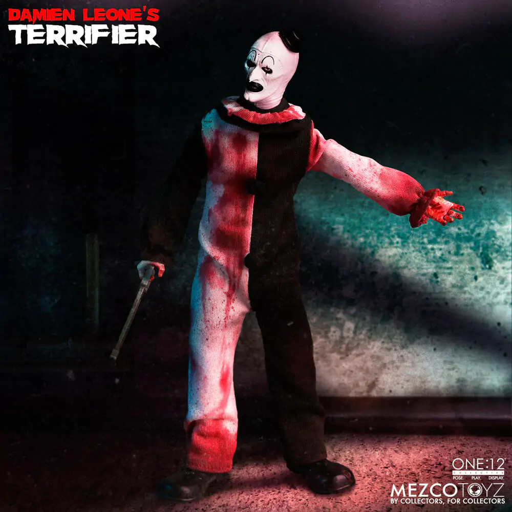 Terrifier One:12 Art the Clown Figur 18cm termékfotó