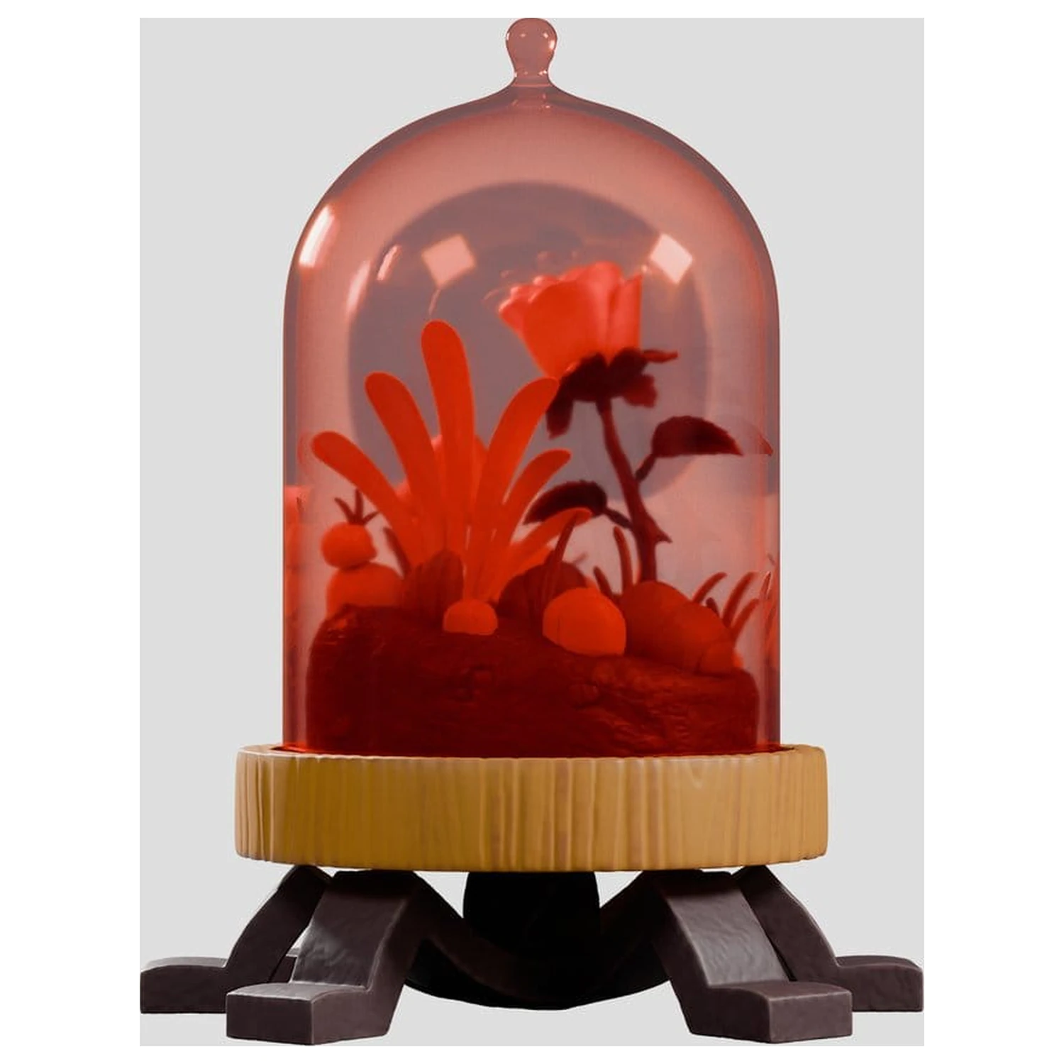 Terrorium PVC Figur Krabbe Glocke (leuchtet im Dunkeln) 16 cm Produktfoto
