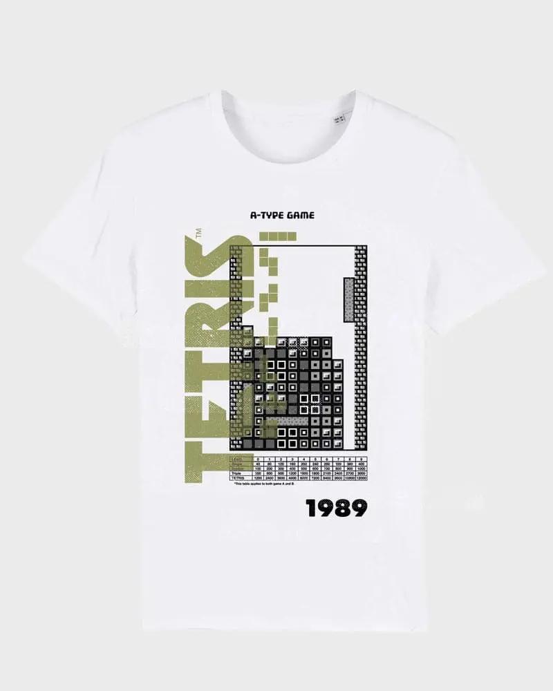 Tetris Classic Gameplay T-shirt termékfotó