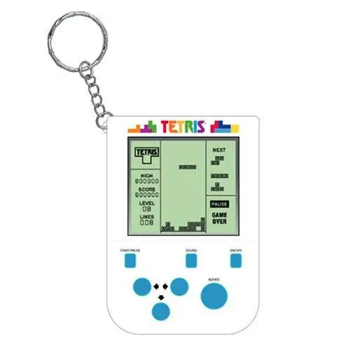 Tetris Mini Retro Handheld Videospiel-Schlüsselanhänger termékfotó