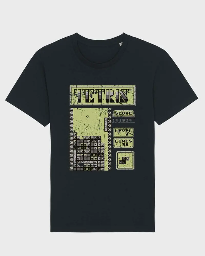Tetris Retro Print T-shirt termékfotó
