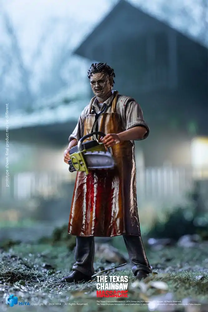 Texas Chainsaw Massacre (1974) Exquisite Mini Actionfigur 1/18 LeatherFace - Killing Mask 11 cm termékfotó