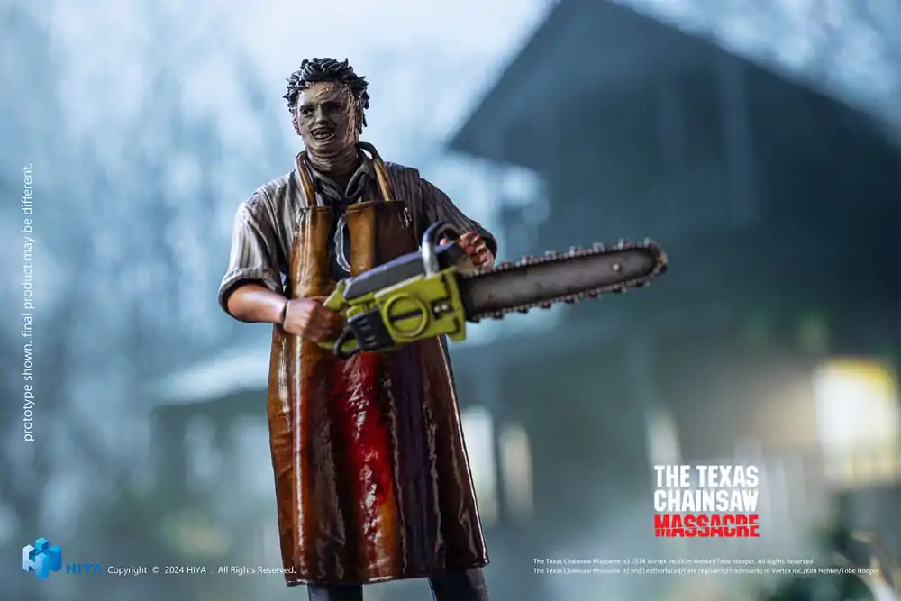 Texas Chainsaw Massacre (1974) Exquisite Mini Actionfigur 1/18 LeatherFace - Killing Mask 11 cm termékfotó