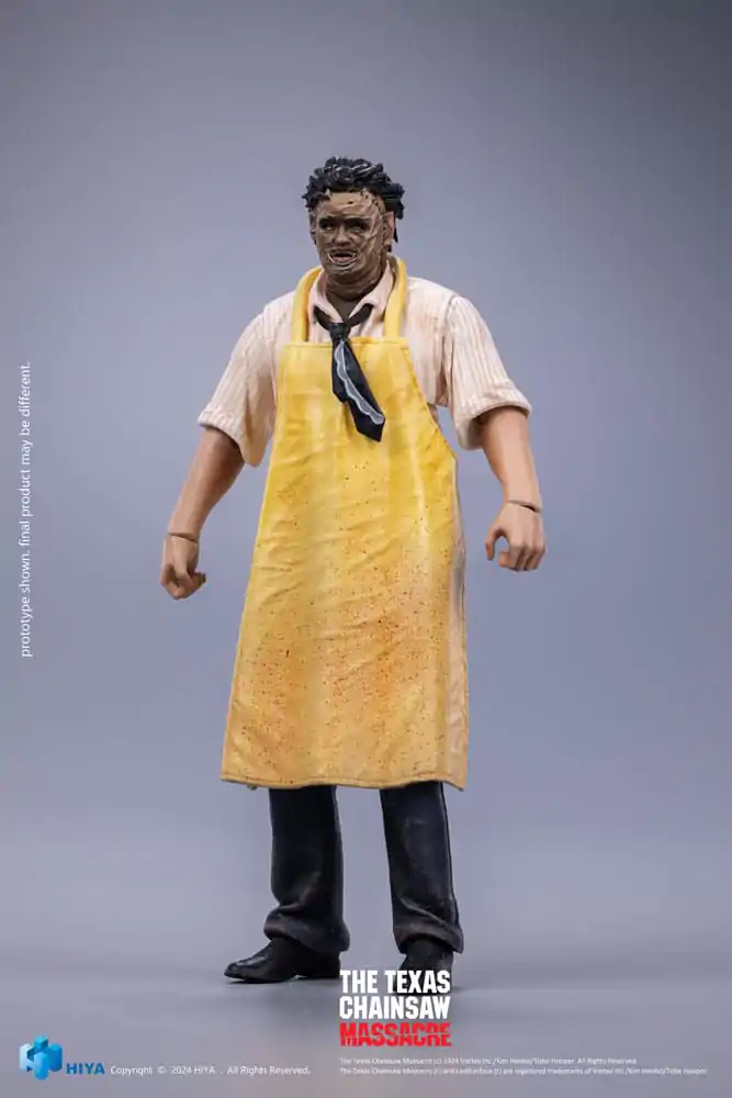 Texas Chainsaw Massacre (1974) Exquisite Mini Actionfigur 1/18 LeatherFace - Killing Mask Standard Ver. 11 cm termékfotó