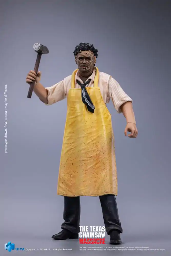 Texas Chainsaw Massacre (1974) Exquisite Mini Actionfigur 1/18 LeatherFace - Killing Mask Standard Ver. 11 cm termékfotó