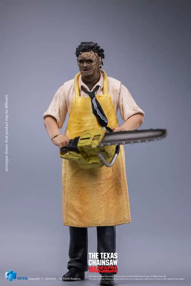 Texas Chainsaw Massacre (1974) Exquisite Mini Actionfigur 1/18 LeatherFace - Killing Mask Standard Ver. 11 cm termékfotó