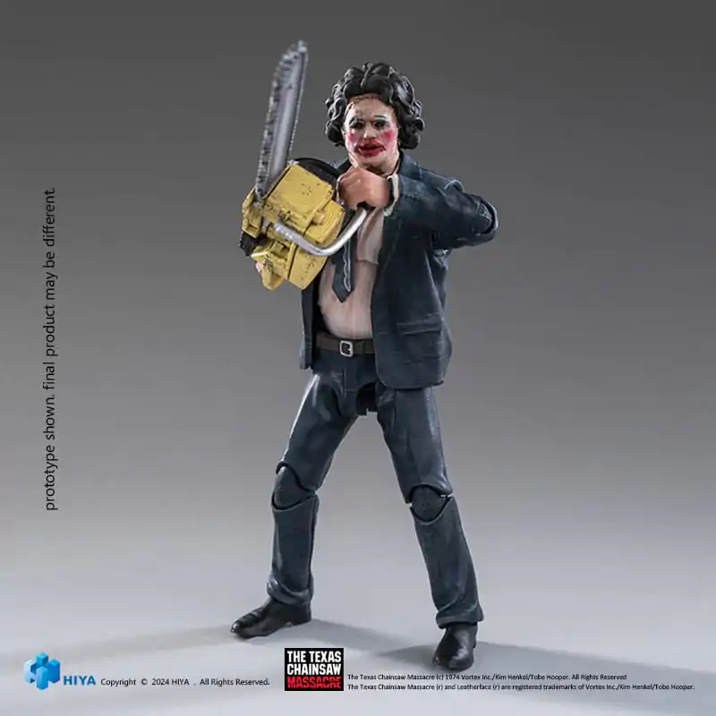 Texas Chainsaw Massacre (1974) Exquisite Mini Actionfigur 1/18 LeatherFace - Pretty Woman Mask 11 cm termékfotó