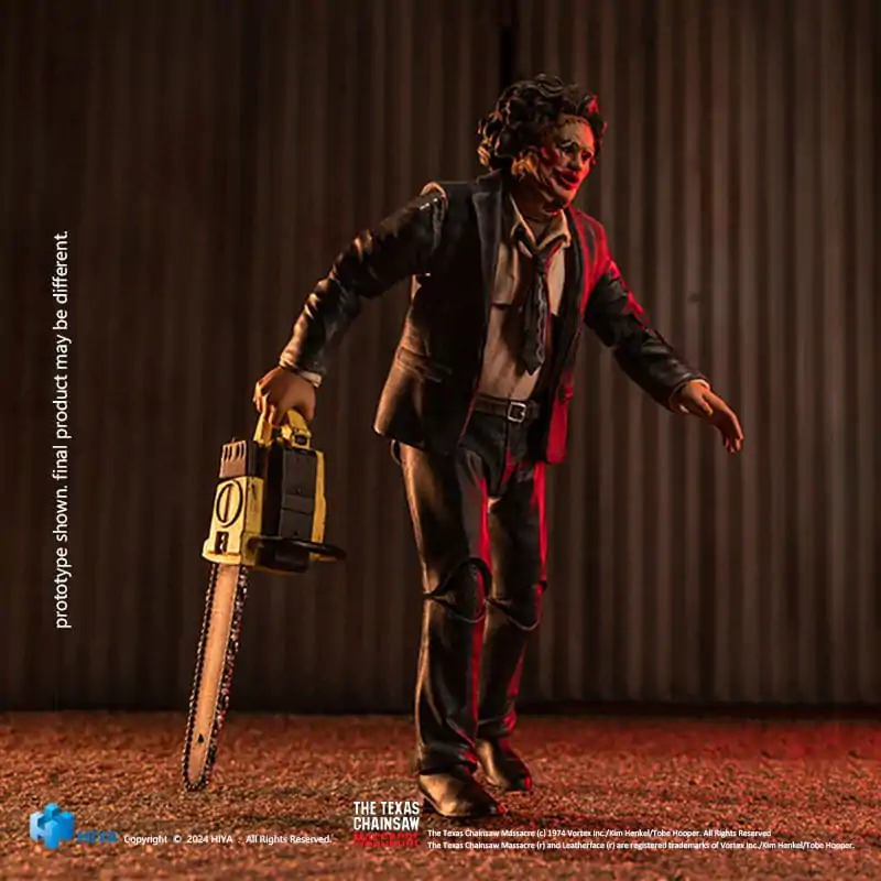 Texas Chainsaw Massacre (1974) Exquisite Mini Actionfigur 1/18 LeatherFace - Pretty Woman Mask 11 cm termékfotó