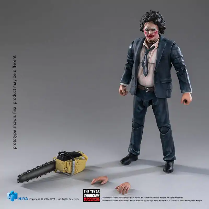 Texas Chainsaw Massacre (1974) Exquisite Mini Actionfigur 1/18 LeatherFace - Pretty Woman Mask 11 cm termékfotó