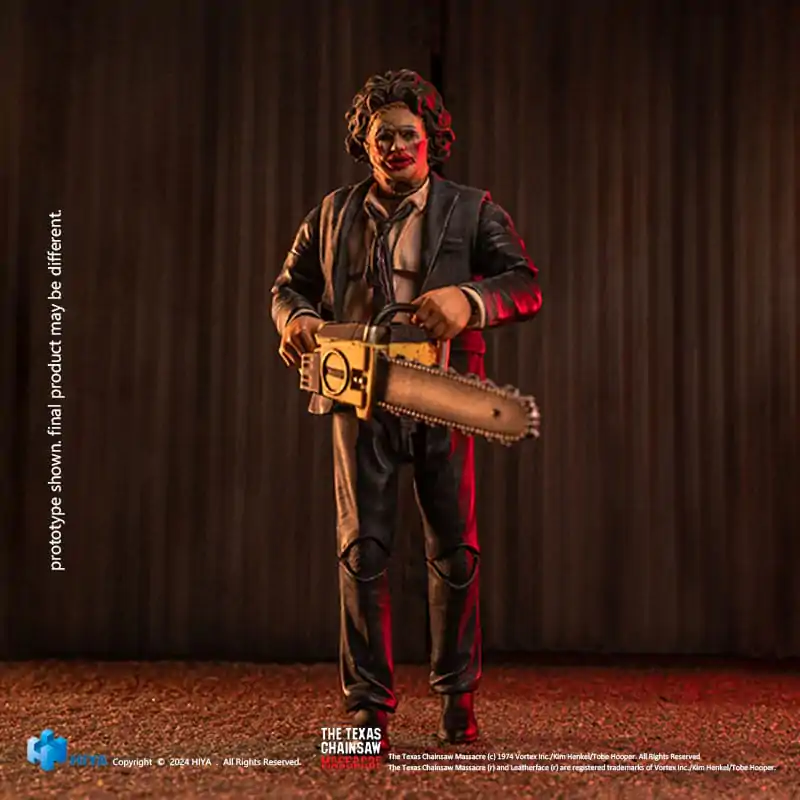 Texas Chainsaw Massacre (1974) Exquisite Mini Actionfigur 1/18 LeatherFace - Pretty Woman Mask 11 cm termékfotó