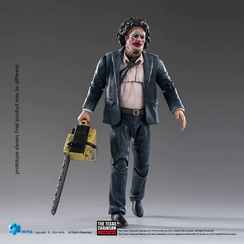 Texas Chainsaw Massacre (1974) Exquisite Mini Actionfigur 1/18 LeatherFace - Pretty Woman Mask 11 cm termékfotó