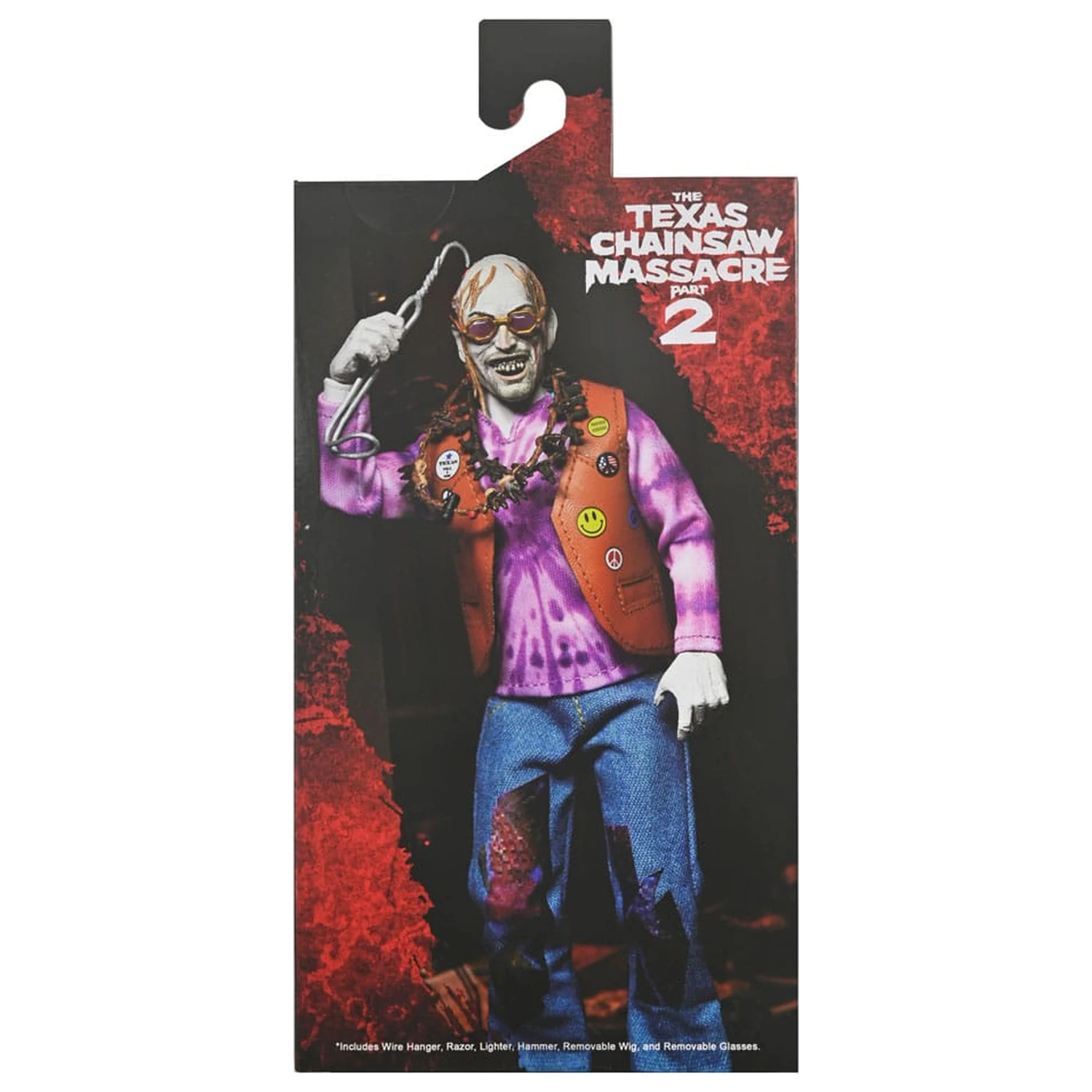 Texas Chainsaw Massacre 2 Clothed Action Figur Chop Top 20 cm Produktfoto