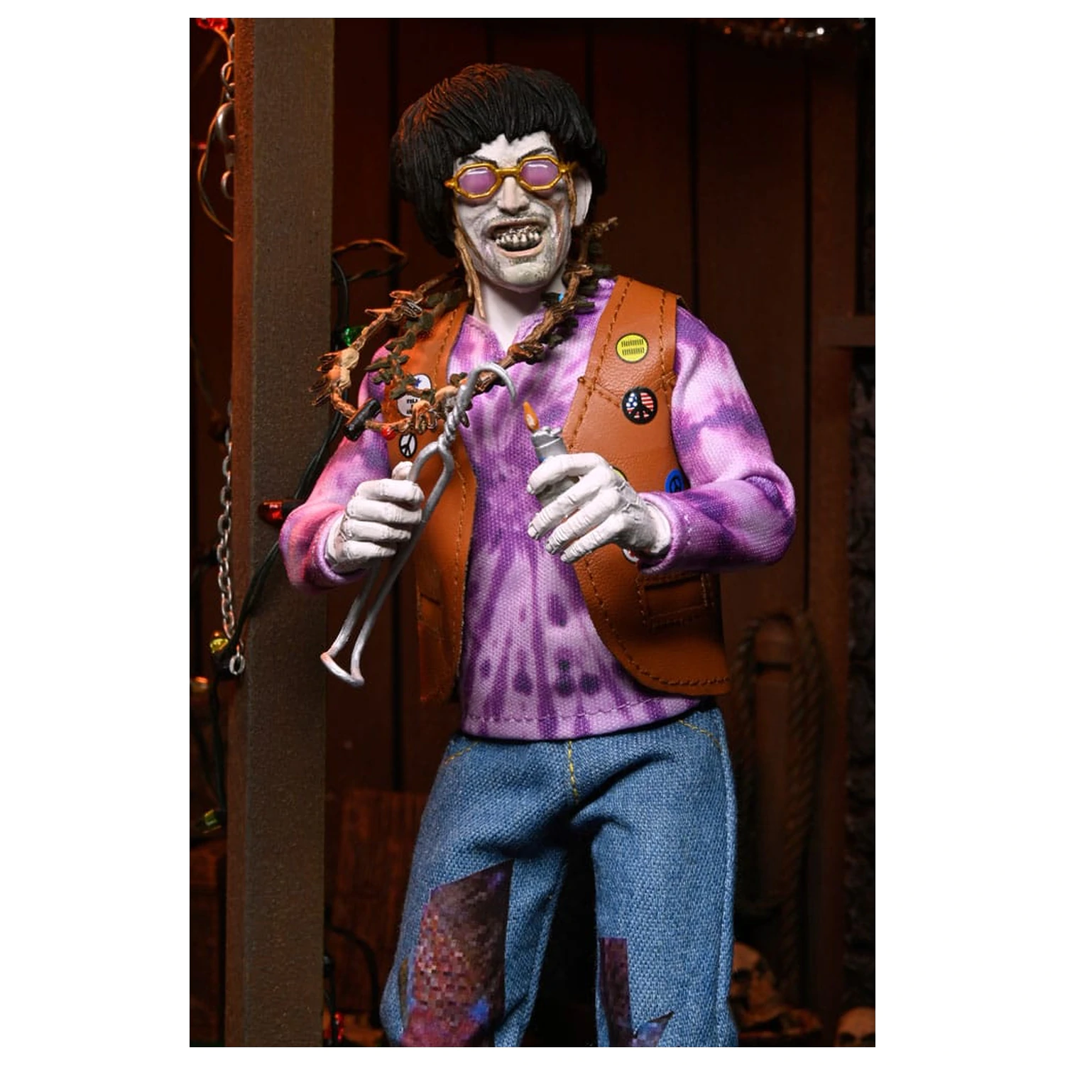 Texas Chainsaw Massacre 2 Clothed Action Figur Chop Top 20 cm Produktfoto