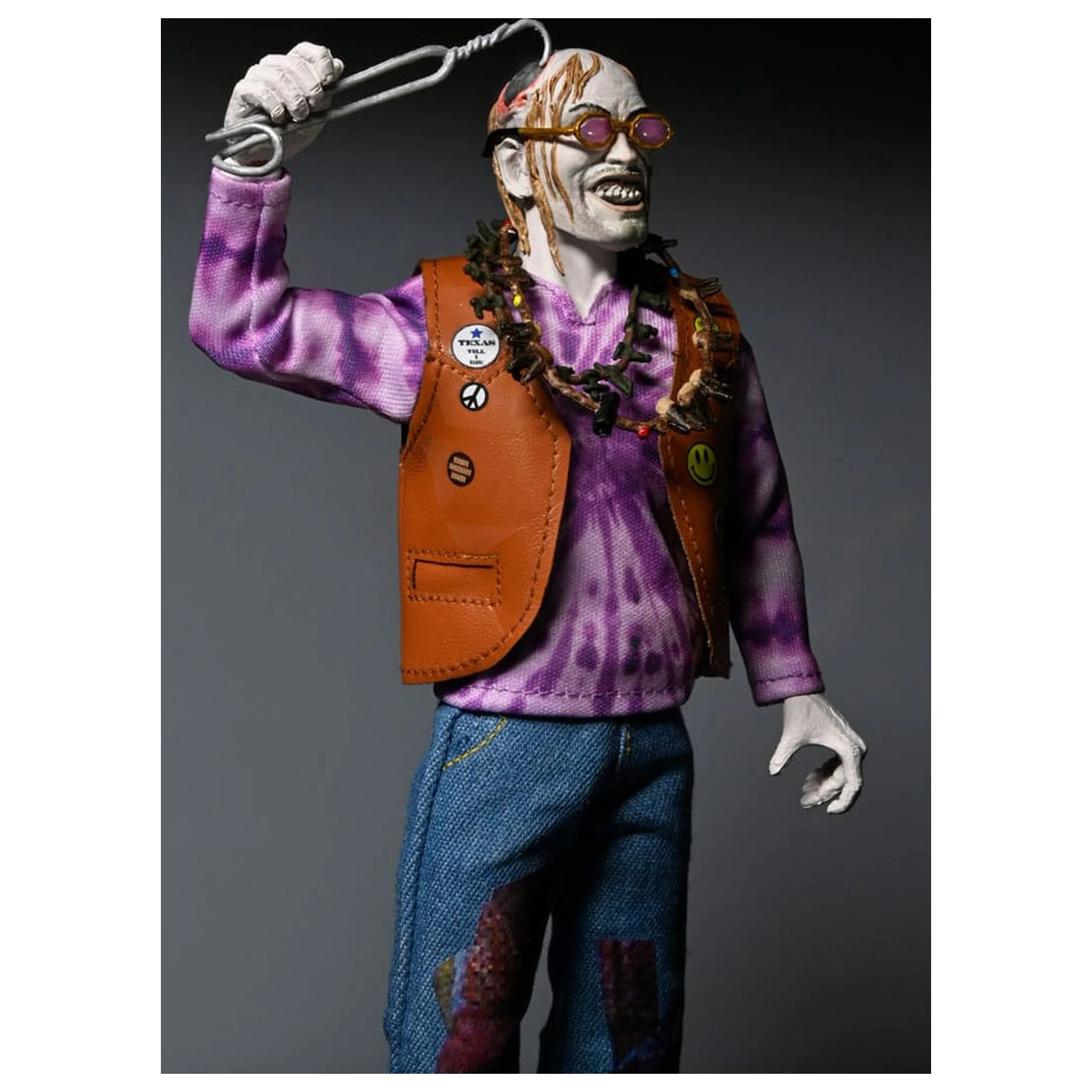 Texas Chainsaw Massacre 2 Clothed Action Figur Chop Top 20 cm Produktfoto