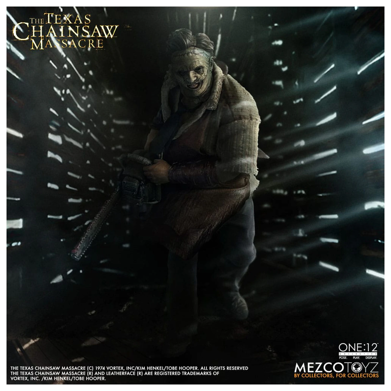 Texas Chainsaw Massacre (2003) Actionfigur 1/12 Leatherface 17 cm Produktfoto