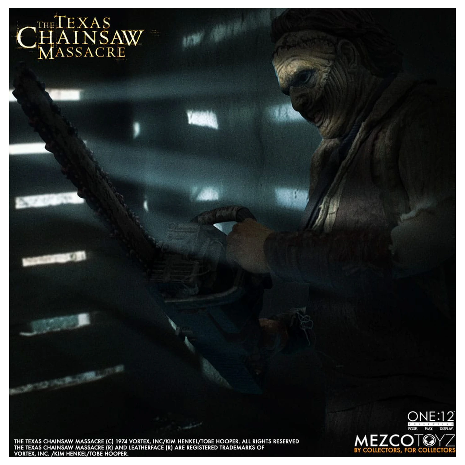 Texas Chainsaw Massacre (2003) Actionfigur 1/12 Leatherface 17 cm Produktfoto