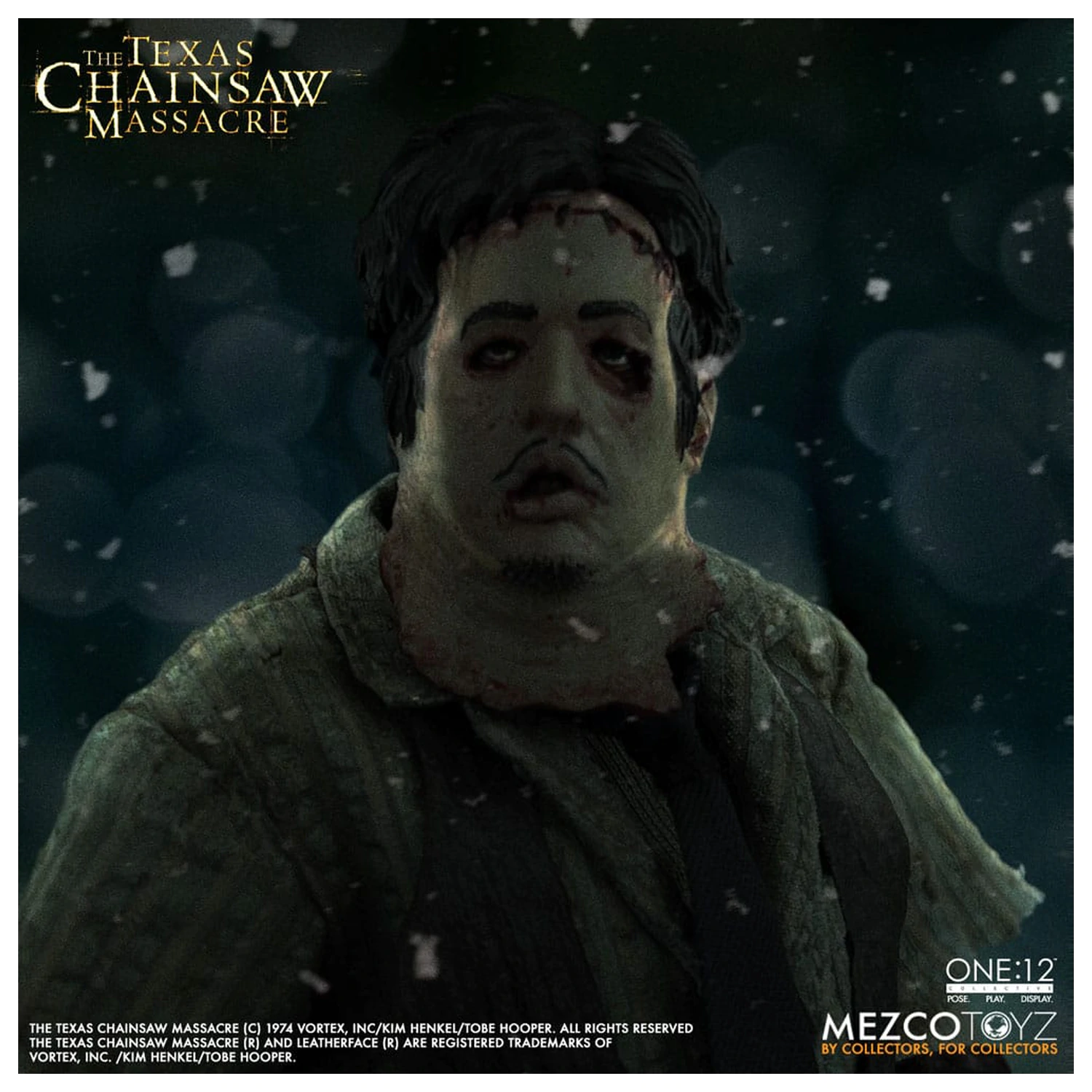 Texas Chainsaw Massacre (2003) Actionfigur 1/12 Leatherface 17 cm Produktfoto