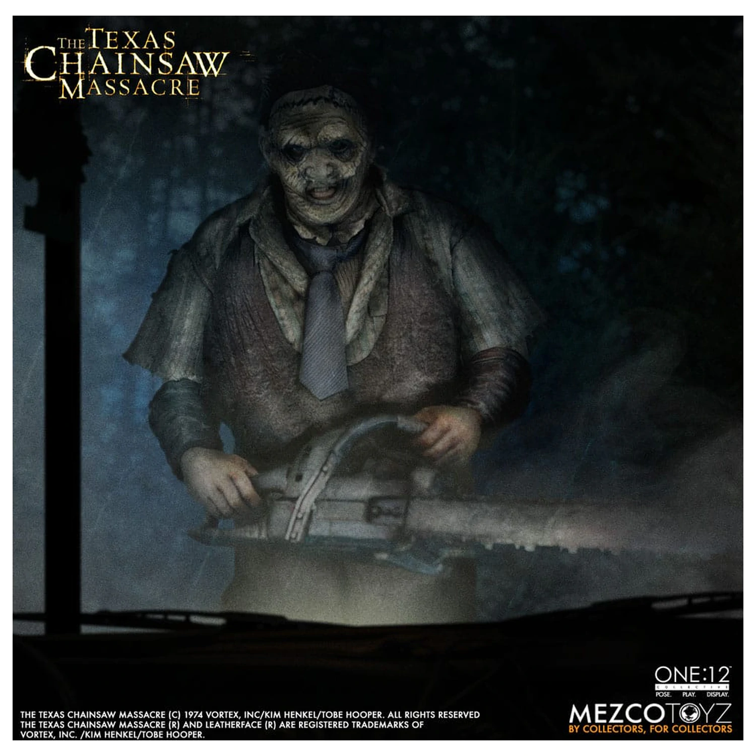 Texas Chainsaw Massacre (2003) Actionfigur 1/12 Leatherface 17 cm Produktfoto