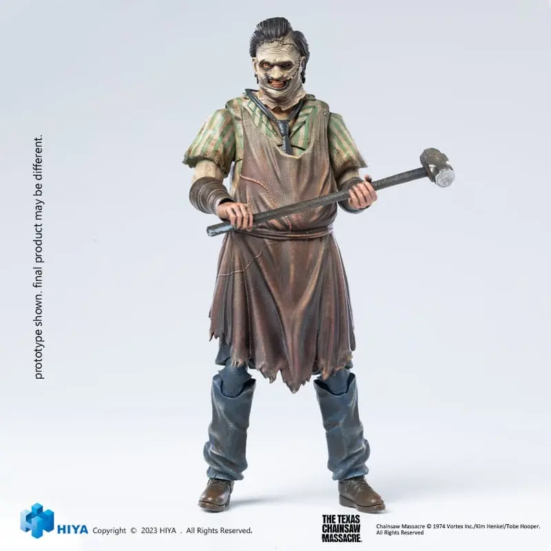 Texas Chainsaw Massacre (2003) Exquisite Mini Actionfigur 1/18 Leatherface 2003 Killing Mask 11 cm termékfotó