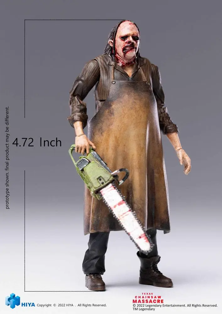 Texas Chainsaw Massacre (2022) Exquisite Mini Actionfigur 1/18 Leatherface 12 cm Produktfoto